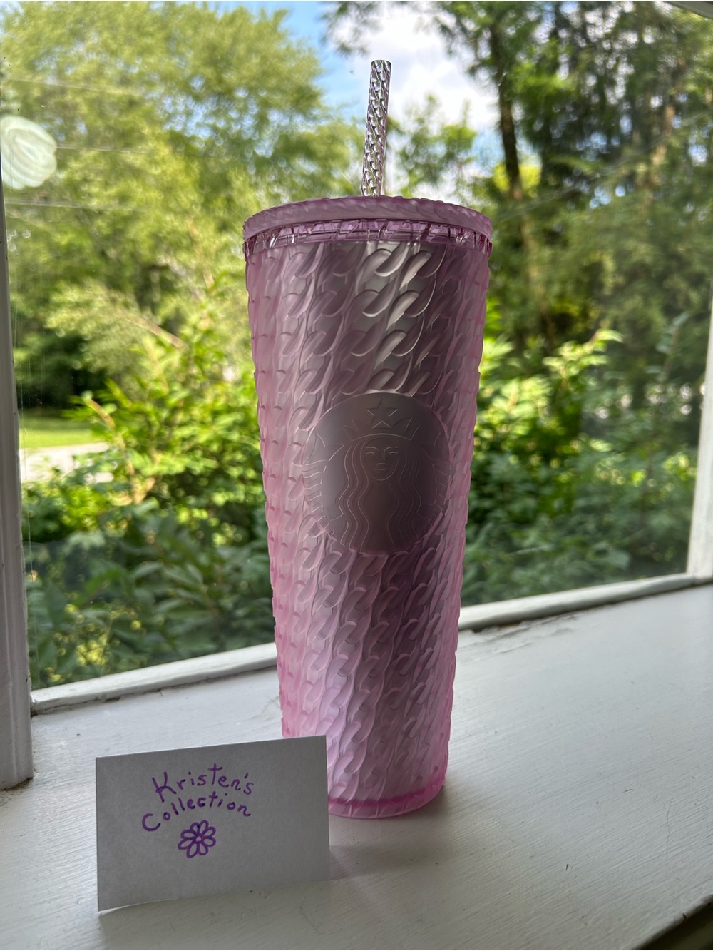 STARBUCKS Rose Garden Tumbler 🌸